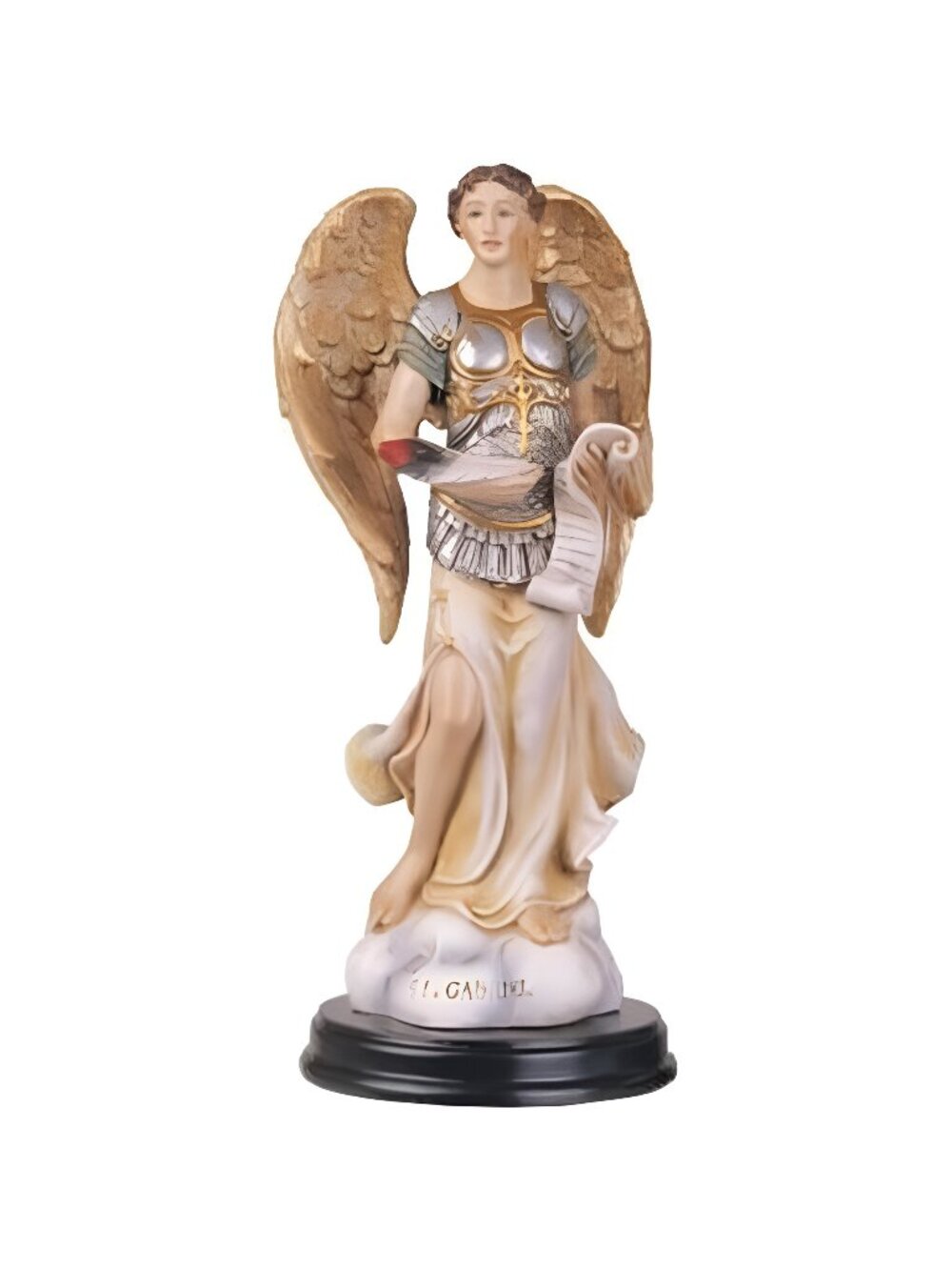 Archangel Gabriel Holy Figurine Religious Decoration